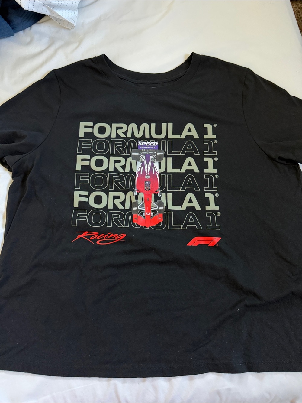 Hybrid Apparel Formula 1 Racing Graphic Tee Graphic Tee Black XXL Like New